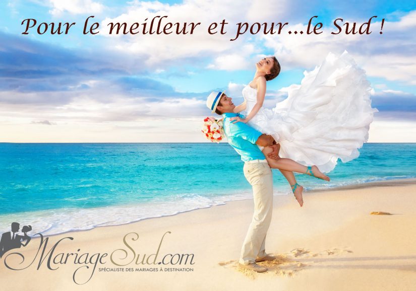 Mariage à destination mariage dans le sud